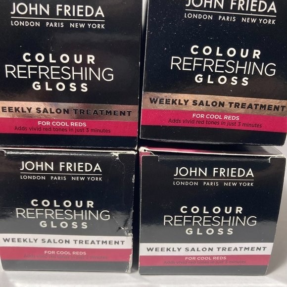 John Frieda Colour Refreshing Gloss Cool Reds 4 Boxes DISCONTINUED Color - Picture 10 of 13